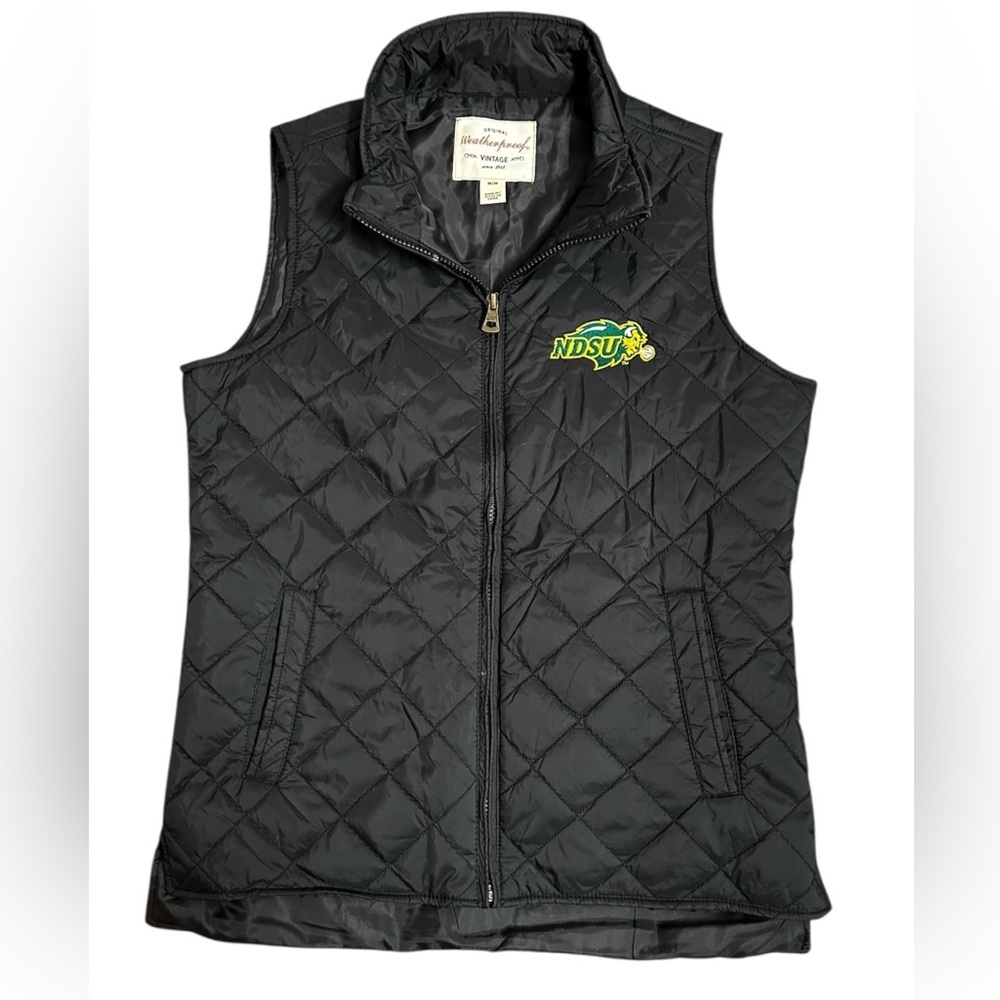 Women’s Diamond Quilted Vest NDSU Bison
